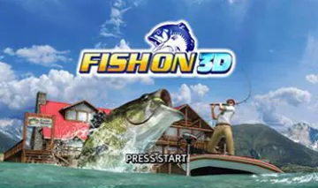 Real 3D Bass Fishing - Fish On (Japan) screen shot title
